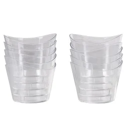 Verrine ovale en plastique réutilisable x10|Gifi Sale