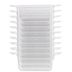 Verrine rectangulaire en plastique réutilisable x10|Gifi Outlet