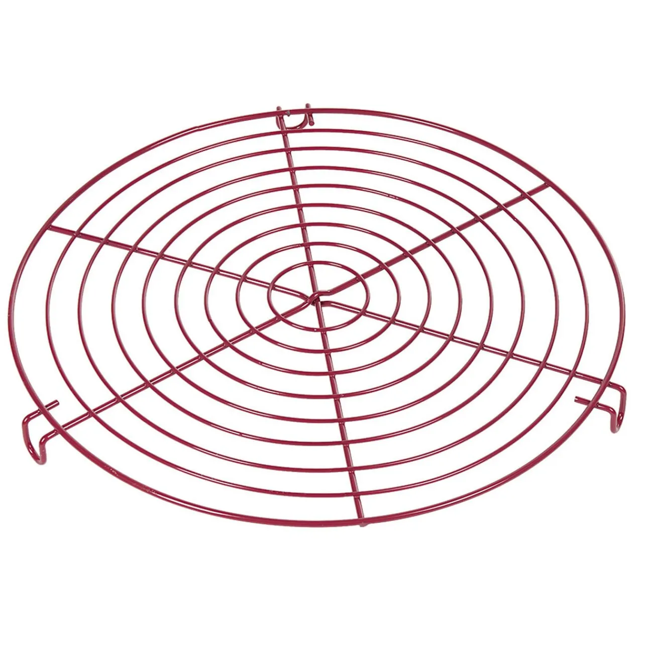 Volette à gâteau ronde en métal rose Préparation Culinaire