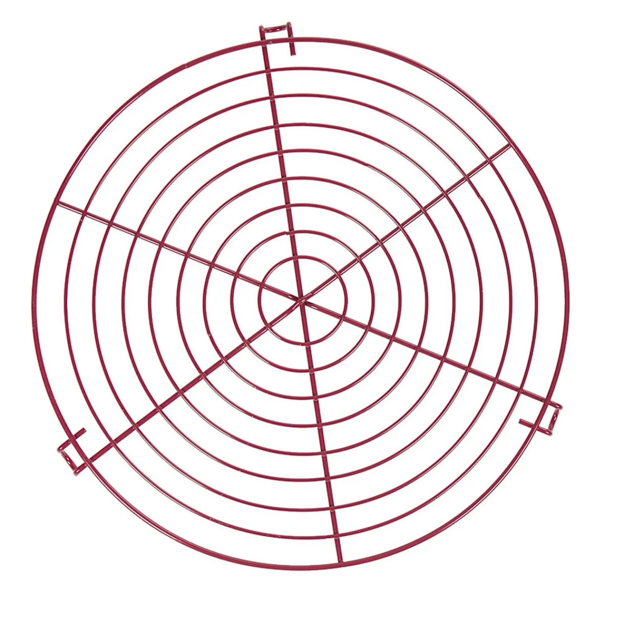 Volette à gâteau ronde en métal rose Préparation Culinaire