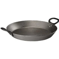 Clearance Wok fonte emaillé 2 poignées Cuisson