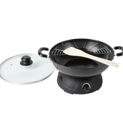 Wok électrique 1300 W Petit Électroménager