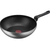 Discount Wok Tefal aluminium antiadhésif ø 28 cm Cuisson