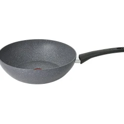 Sale Wok Tefal aluminium effet pierre Ø28cm Cuisson