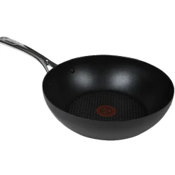 Best Wok Tefal Reserve Collection tous feux couvercle verre Cuisson