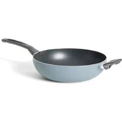 Clearance Wok tous feux dont induction thermosensor aluminium Ø28cm Cuisson
