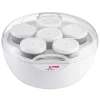 Clearance Yaourtière Homday blanche 6 pièces Petit Électroménager
